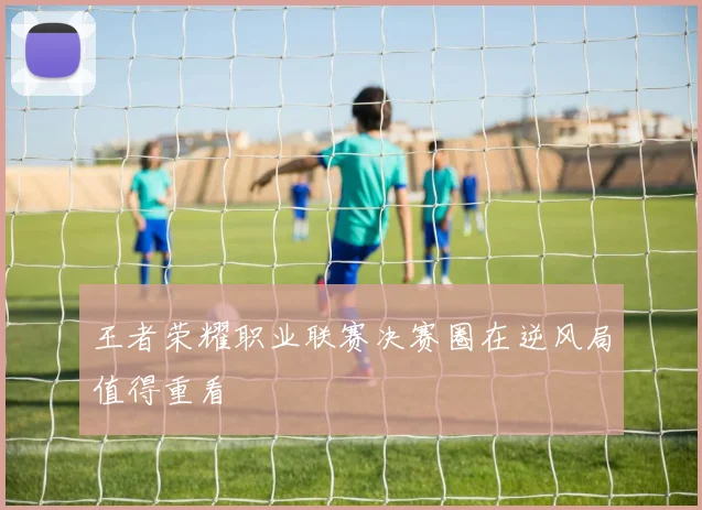 王者荣耀职业联赛决赛圈在逆风局值得重看